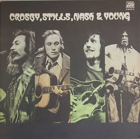 Crosby, Stills, Nash & Young – All Together: 1971 Japan Press (יד שנייה)