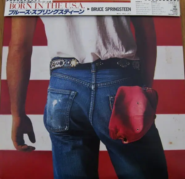 Bruce Springsteen – Born In The U.S.A.: 1986 Japan Press (יד שנייה)