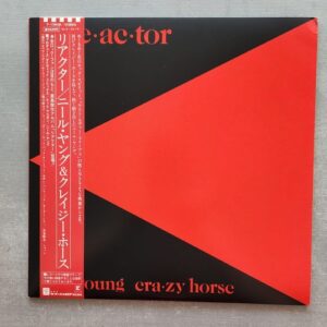 Neil Young & Crazy Horse – Reactor: 1981 Japan Press OBI (יד שנייה)