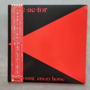 Neil Young & Crazy Horse – Reactor: 1981 Japan Press OBI (יד שנייה)