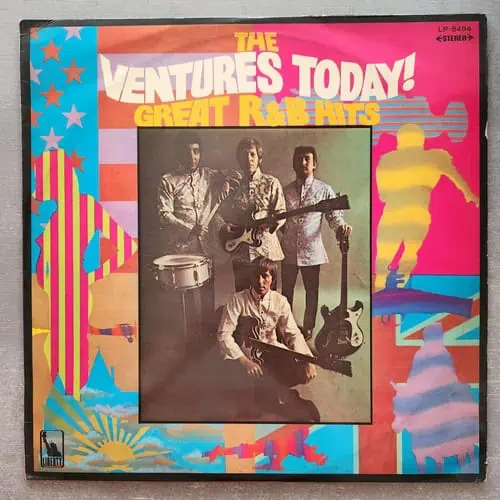 The Ventures – The Ventures Today! Great R&B Hits: 1968 Japan Press (יד שנייה)