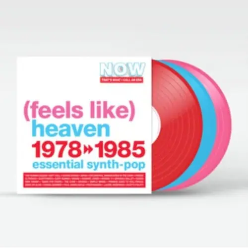 Various – Now That's What I Call An Era: (Feels Like) Heaven 1978-1985 - Essential Synth-Pop (3LP Red, Pink, Blue Vinyl)