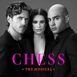 Aaron Tveit, Lea Michele, Nicholas Christopher – Chess The Musical: 2025 Broadway Cast Recording (2LP Vinyl)