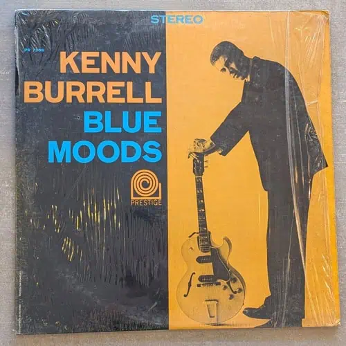 Kenny Burrell – Blue Moods: 1972 USA Press Vinyl (יד שנייה)