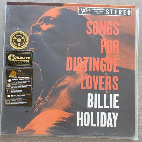 Billie Holiday – Songs For Distingué Lovers: 2LP 2012 Analogue Productions (יד שנייה)