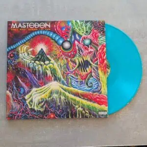 Mastodon – Once More 'Round The Sun: 2LP Green/White Marbled Vinyl 2015 EU Press (יד שנייה)