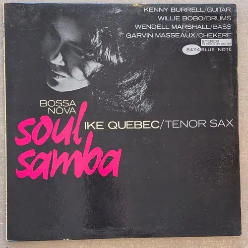 Ike Quebec – Bossa Nova Soul Samba: 1966 USA Press Vinyl (יד שנייה)