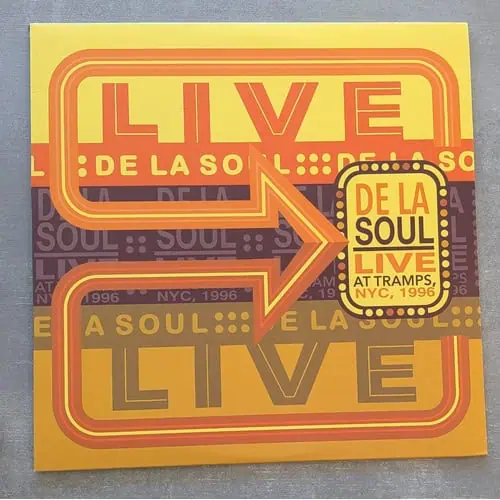 De La Soul – Live At Tramps, NYC, 1996: 2024 RSD Press (יד שנייה)