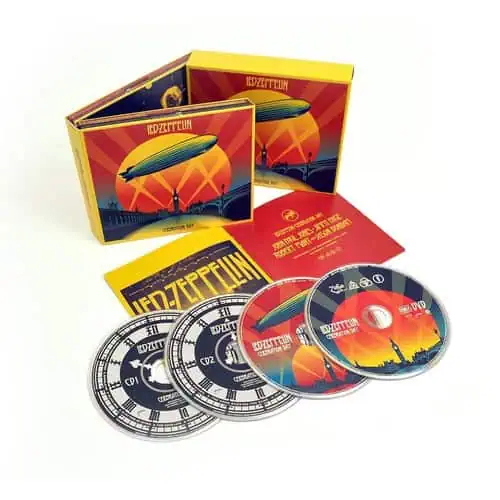 Led Zeppelin – Celebration Day (מארז 4 דיסקים 4CD)