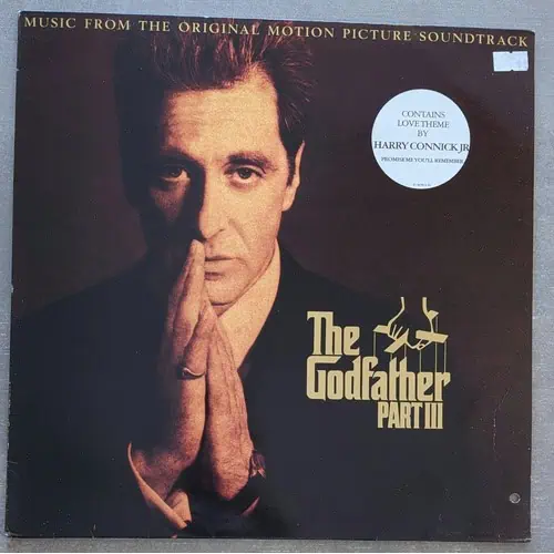 Carmine Coppola – The Godfather Part III (Music From The Original Motion Picture Soundtrack): 1990 EU Press (יד שנייה)